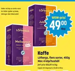 Eurocash Kaffe tilbud