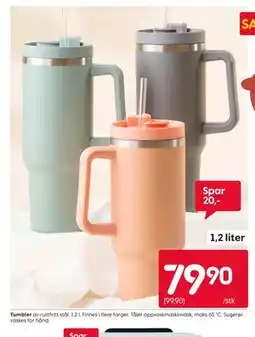 Rusta Tumbler tilbud