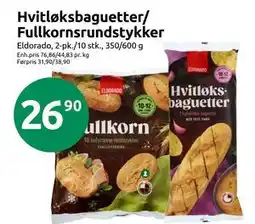 Joker Hvitløksbaguetter/ Fullkornsrundstykker tilbud