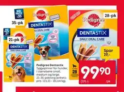 Rusta Pedigree Dentastix tilbud