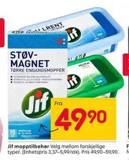Rusta Jif mopptilbehør tilbud
