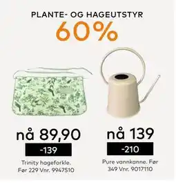 Skeidar PLANTE- OG HAGEUTSTYR tilbud