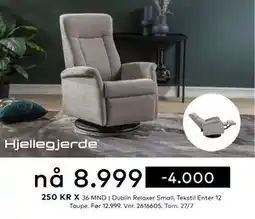 Skeidar Dublin Relaxer Small tilbud