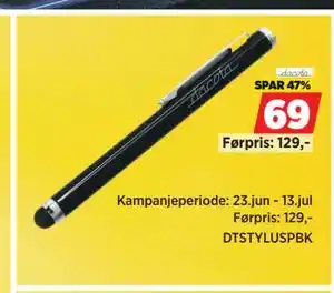 POWER dacota DTSTYLUSPBK tilbud