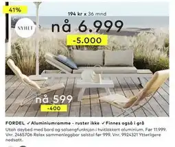 Skeidar Utah daybed tilbud