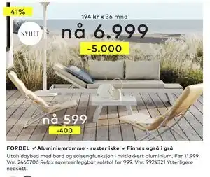Skeidar Utah daybed tilbud