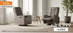 Skeidar Aristo Recliner tilbud