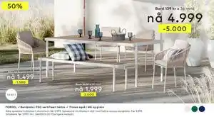 Skeidar Alba spisestol tilbud