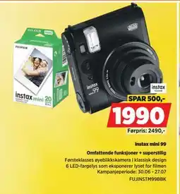 POWER instax mini 99 tilbud