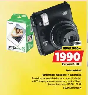 POWER instax mini 99 tilbud
