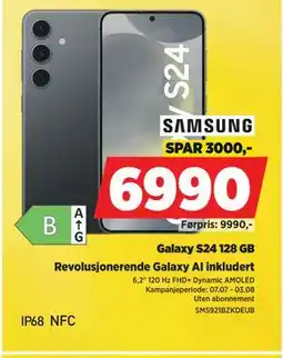 POWER Galaxy S24 128 GB tilbud