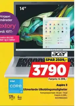 POWER Acer Aspire 3 tilbud