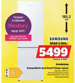POWER SAMSUNG RB34C600EWWEF tilbud