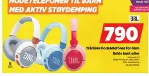 POWER Trådløse hodetelefoner for barn tilbud