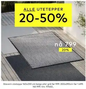 Skeidar Stavern uteteppe tilbud
