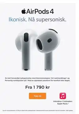 POWER AirPods 4 tilbud