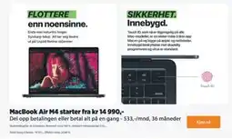 POWER MacBook Air M4 tilbud