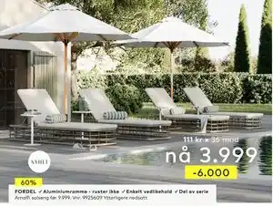Skeidar Amalfi solseng tilbud