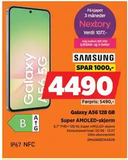 POWER Galaxy A56 128 GB tilbud
