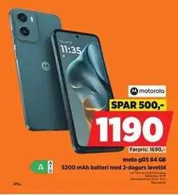 POWER moto g05 64 GB tilbud