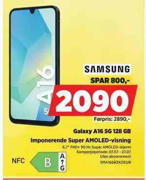 POWER Galaxy A16 5G 128 GB tilbud