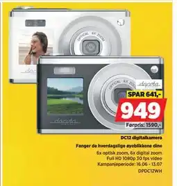 POWER DC12 digitalkamera tilbud