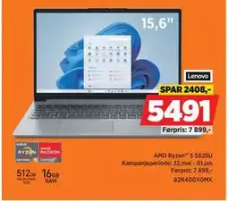 POWER AMD Ryzen 5 5625U tilbud