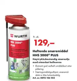 Würth Heftende smøremiddel HHS 2000® PLUS tilbud