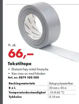 Würth Tekstiltape tilbud