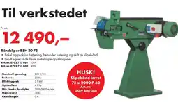 Würth Båndsliper BSH 20-75 tilbud
