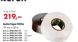 Würth Isolertape Nitto tilbud