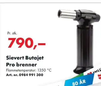 Würth Sievert Butajet Pro brenner tilbud