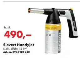 Würth Sievert Handyjet Maks. effekt: 1,8 kW tilbud
