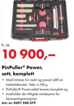 Würth PinPuller® Power, sett, komplett tilbud