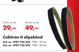 Würth Cubitron II slipebånd tilbud