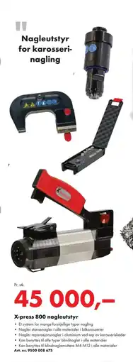 Würth X-press 800 nagleutstyr tilbud