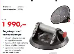 Würth Sugekopp med vakuumpumpe tilbud