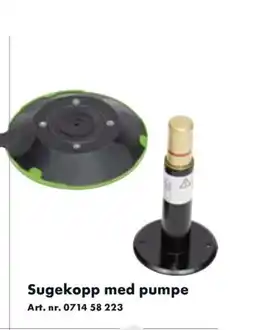 Würth Sugekopp med pumpe tilbud