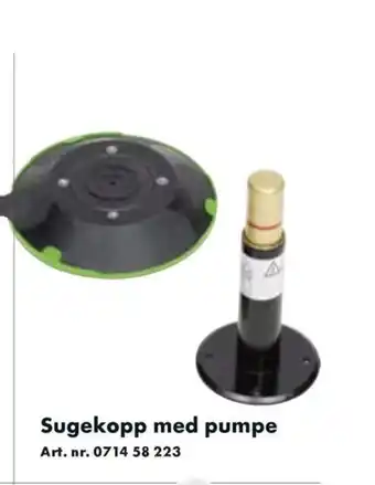 Würth Sugekopp med pumpe tilbud