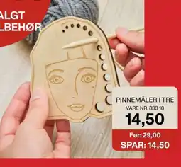 Stoff & Stil Pinnemåler i tre tilbud