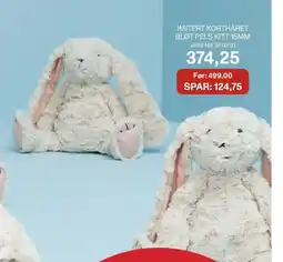 Stoff & Stil Imitert korthåret bløt pels kitt 15mm vare nr. 91 02 33 tilbud