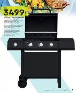 Mekk Mustang Kingsville gassgrill tilbud