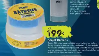 Mekk Seajet Båtrens tilbud