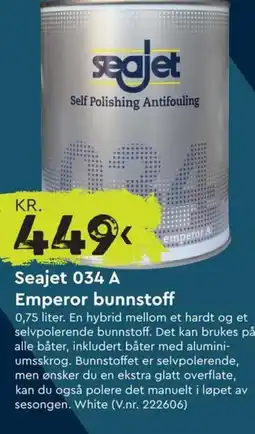 Mekk Seajet 034 A Emperor bunnstoff tilbud