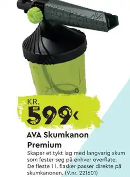 Mekk AVA Skumkanon Premium tilbud