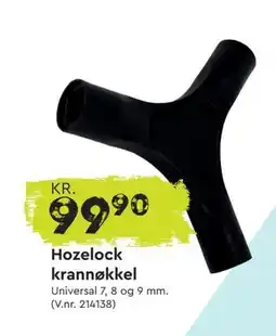 Mekk Hozelock krannøkkel tilbud