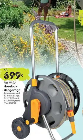 Mekk Hozelock slangevogn tilbud