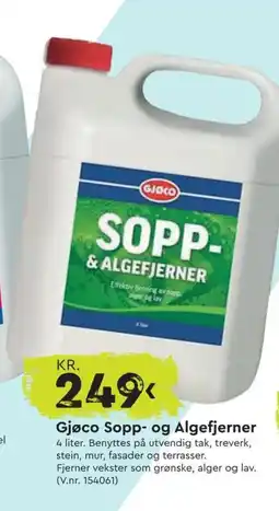 Mekk Gjøco Sopp- og Algefjerner tilbud