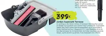 Mekk Jordan Supersett Terrasse tilbud
