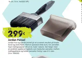 Mekk Jordan Pensel tilbud